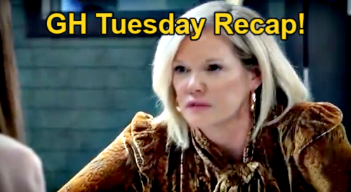 General Hospital Recap Tuesday January Esme Arrested After Ava Presses Charges Curtis