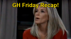 General Hospital Spoilers Friday May Sonny Flees Crime Scene Carly Revises Will Maxie