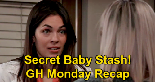 General Hospital Spoilers Monday April Recap Britt S Secret Home For Baby Maxie Can T