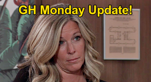 General Hospital Spoilers Monday October Update Carly S Crushing News Sonny Gets Grilled