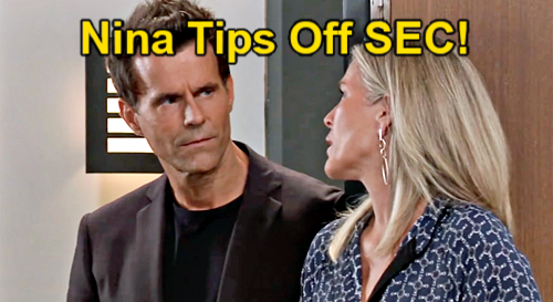 General Hospital Spoilers Nina Tips Off Sec On Carly And Drew Insider