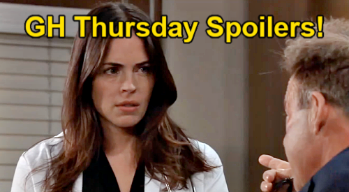 General Hospital Spoilers Thursday August Scott Warns Liz Against Cody Liz Panics Over