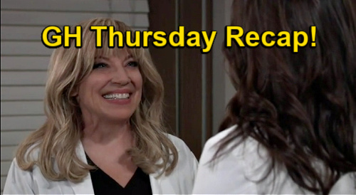 General Hospital Spoilers Thursday January Recap Jordan Fights Back Liesl Revealed To