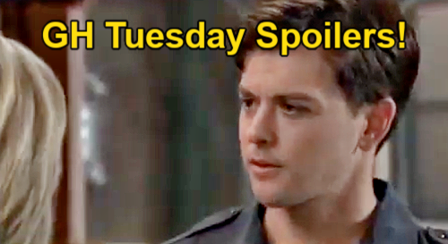 General Hospital Spoilers Tuesday August Sonny S Scary Warning Carly Spills News To