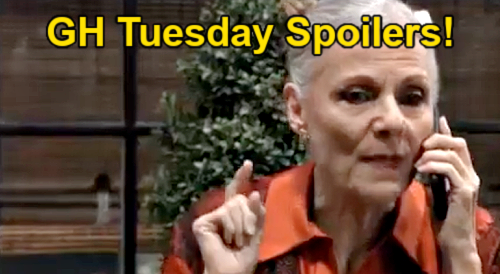 General Hospital Spoilers Tuesday June Tracy S Secret Partner Josslyn Wants Esme Framed