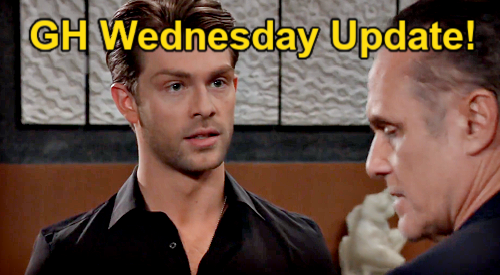 General Hospital Update Wednesday March Sonny Repays Dex The Hero Kristina S Proposal