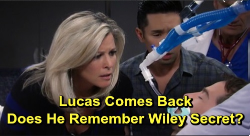 General Hospital Spoilers Lucas Comes Back To Brad Moment Of Truth Follows Does Lucas