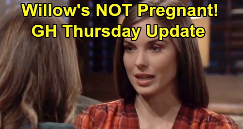 General Hospital Spoilers Thursday December Update Willow S Not Pregnant Gallery Break