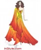 11 Top Fashion Designer's Sketch Katniss's 'Fire Dress' From 'The Hunger Games'