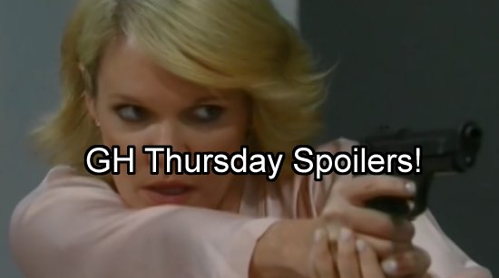 ‘General Hospital’ Spoilers: Ava Pulls Gun - Alexis Goes to Julian - Liz Stunned by Jason GH Scare – Kristina Pleads With Aaron