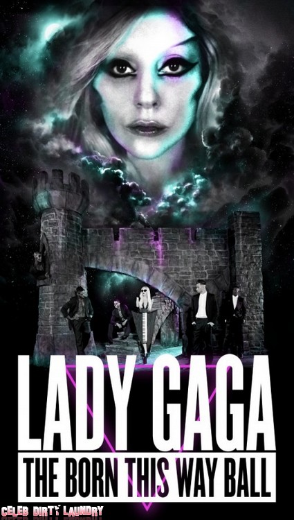 First Look At Lady Gaga's Freaky World Tour Poster (Photo)