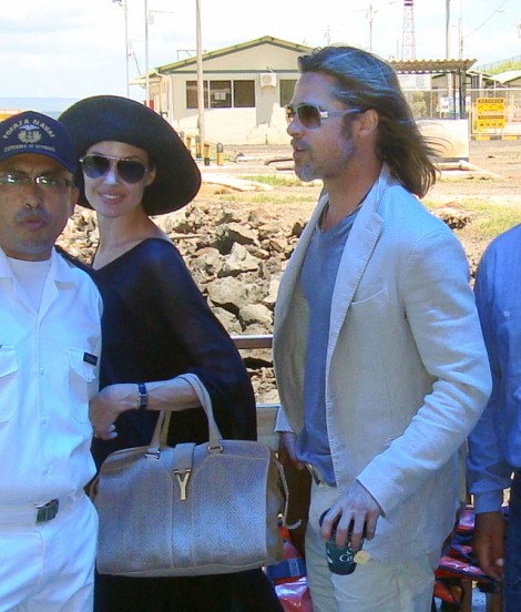 Brad Pitt, Angelina Jolie Vacation In Caribbean With Kids And 12 Nannies! 1228