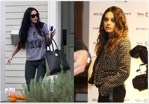 Mila Kunis and Demi Moore To Meet and Fight Over Cheating With Ashton Kutcher - Report