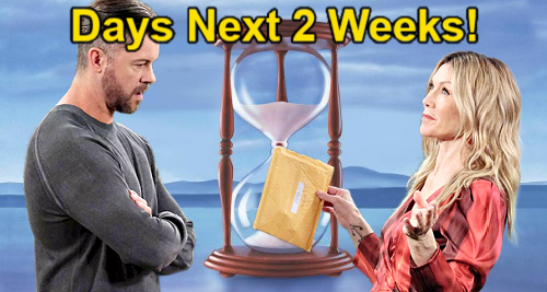 Days of Our Lives Next 2 Weeks: Brady & Steve Rescue Ava, Belle’s Trap for EJ, Rafe Bargains with Rachel Blake