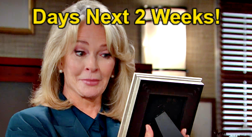 Days of Our Lives Next 2 Weeks: Emily O'Brien Returns – Marlena Searches  for John – Jada Jogs Rafe's Memory | Celeb Dirty Laundry