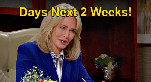 Days of Our Lives Next 2 Weeks: Marlena Fears Heartbreak, Rafe Arrested, Sophia Lies to Amy