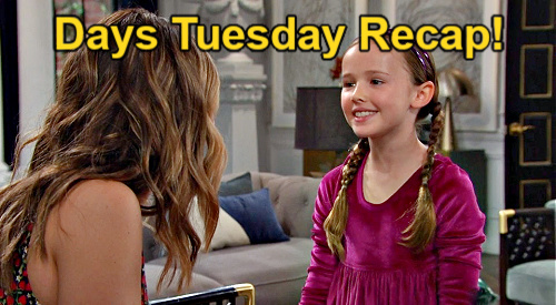 Days of Our Lives Recap: Tuesday, April 9 – Gil’s Little Black Book Is Key to Ava’s Freedom – Kristen Rages at Holly