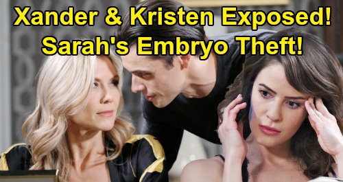 A Days of Our Lives Twist That Would Make Sarah Tell Xander the Truth