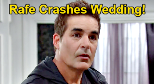 Days of Our Lives Spoilers: Rafe Crashes Own Wedding, Exposes Fake Groom Arnold & Ruin EJ’s Plan?