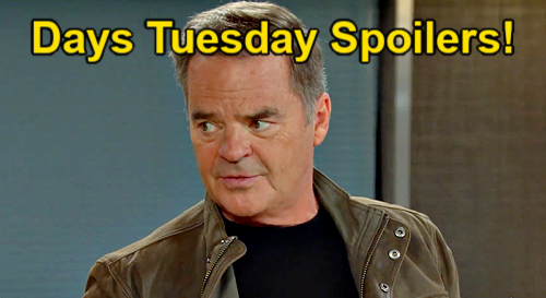 Days of Our Lives Spoilers Tuesday, January 21: Justin Rushes to Injured Bonnie’s Hospital Bedside