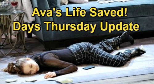 Days Of Our Lives Spoilers Update Thursday December 17 Tripp And Steve Save Avas Life After 