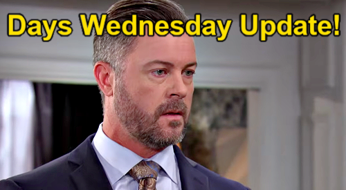 Days of Our Lives Spoilers Wednesday, January 15: Xander’s Olive Branch - Arnold Saves EJ From Jada