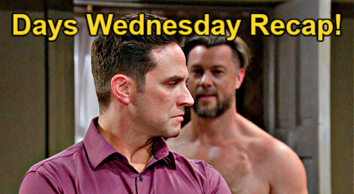 Days of Our Lives Spoilers Wednesday, September 4 Recap ‘Abby’ Is Mark’s Sister, Gabi Says EJ Better in Bed Than Stefan.