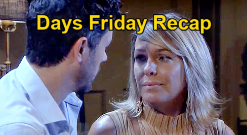 Days of Our Lives Spoilers Friday December 10 Recap EJ Throws