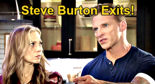 Days of Our Lives Spoilers: Steve Burton’s Exit Revealed ,Harris Dumps Ava and Leaves Salem