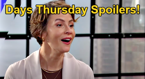 Days of Our Lives Spoilers: Thursday, May 16 – Xander’s Engagement Surprise – Maggie Blasts Lazy Alex