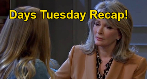 Days of Our Lives Spoilers: Tuesday, August 24 Recap – Chanel Bails on Johnny in the Bedroom – Paulina to Take Secret to Grave