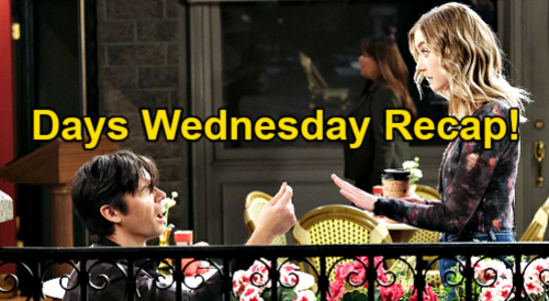 Days of our lives recap wednesday