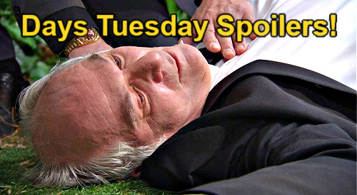 Days of Our Lives Tuesday, June 11 Spoilers Aftermath of Konstantin’s Death, John Fights Pawn, Marlena’s Awful News