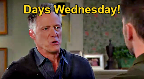 Days of Our Lives Wednesday, July 10 Spoilers: Chad Convinces Jack to Unearth Abigail’s Casket, Leo & Kerry Get Hot