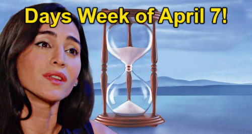 Days of Our Lives Week of April 7: Gabi’s Interrogation, EJ’s Medical Status, Chanel Fears Johnny's Guilty