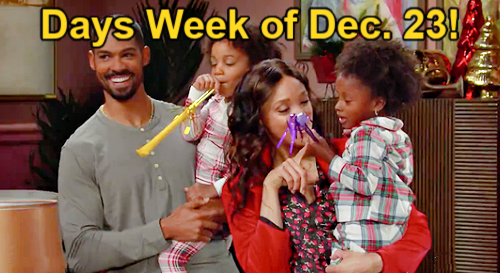 Days of Our Lives Week of December 23: Rafe Captures Hattie, EJ Wants Belle Fired, Lani & Eli Throw Birthday Party