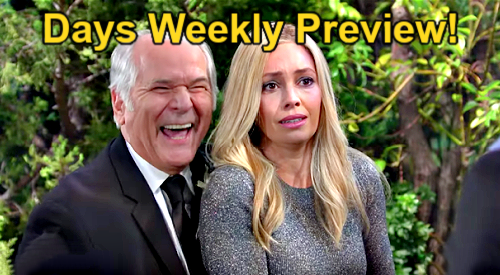 Days of Our Lives Week of June 10 Preview: Steve’s Bloody Outcome, Theresa Hostage and Konstantin Spills to Alex