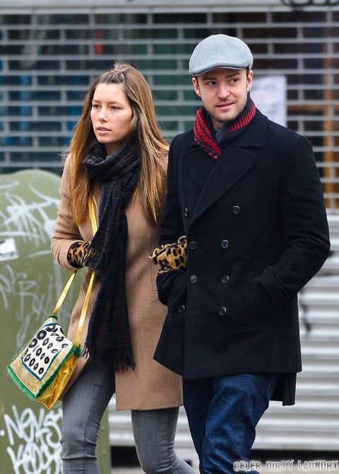 Justin Timberlake & Jessica Biel's Arm-In-Arm Big Apple Stroll | Celeb ...