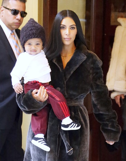 52301815 Kim Kardashian leaves Cipriani with her kids North and Saint West in New York City, NY on February 1, 2017. Later, she went shopping with friends Simon Huck, Jonathan Cheban and Stephanie Sheppard. FameFlynet, Inc - Beverly Hills, CA, USA - +1 (310) 505-9876 RESTRICTIONS APPLY: USA ONLY