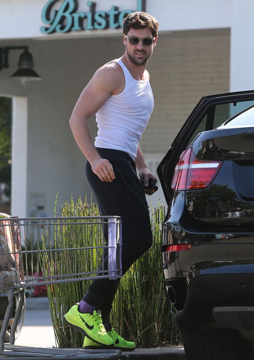 Maksim Chmerkovskiy Picking Up Groceries At Bristol Farms | Celeb Dirty ...