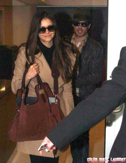 Ian Somerhalder and Nina Dobrev Christmas China Vacation (Photos)