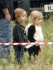 Knox And Vivienne Jolie-Pitt Visit Angelina Jolie On Maleficent Set (Photos) 0627