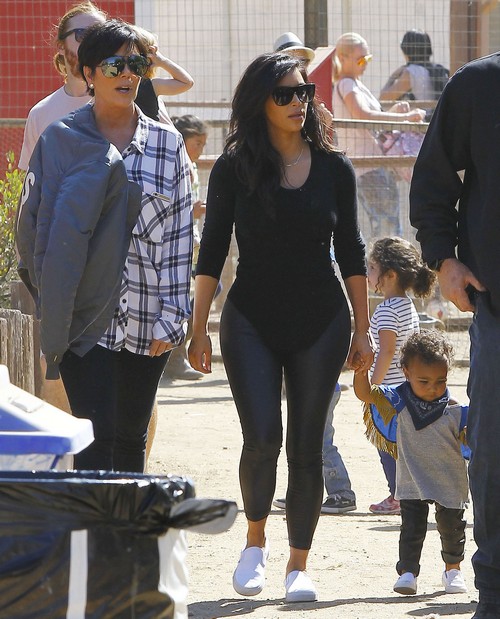 Kim Kardashian and Kanye West Fighting Over Kris Jenner at Pumpkin Farm ...