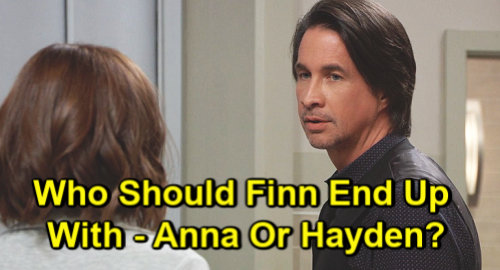 General Hospital Spoilers: Hamilton Finn (Michael Easton) - Hayden Barnes (Rebecca Budig)