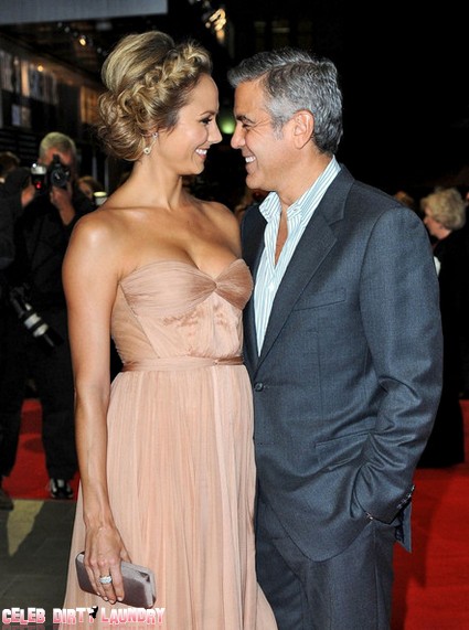 George Clooney, Stacey Keibler Most Boring Hollywood Couple?