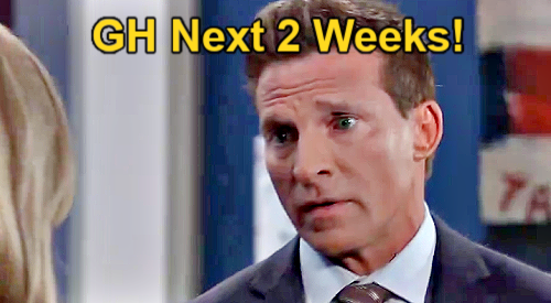 General Hospital Next 2 Weeks: Dex Decides Sonny's Punishment, Jason & Carly’s Crisis, Gio’s Bold Move