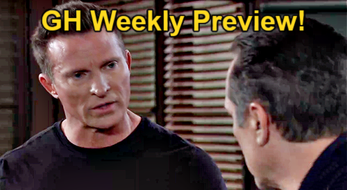 General Hospital Preview: Week of April 8 - Jason Confronts Sonny Over Meds - Anna Corners Valentin - John Injured
