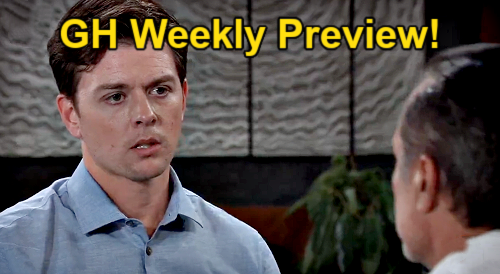 General Hospital Preview: Week of September 11 - Michael Confesses to Sonny - Courtroom Shocker - Sasha Kidnap Panic