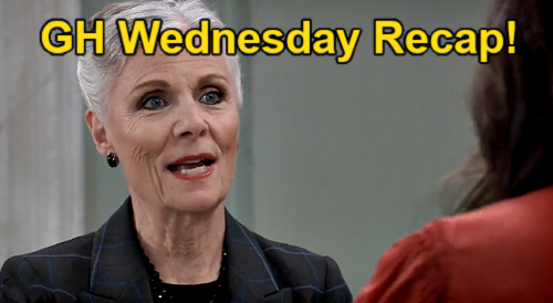 General Hospital Recap Wednesday October Spencer S Fill In Daddy Duty Portia S New Job