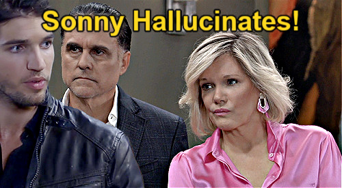 General Hospital Spoilers: Ava Causes Sonny's Mental Breakdown, Hallucinates Son Morgan